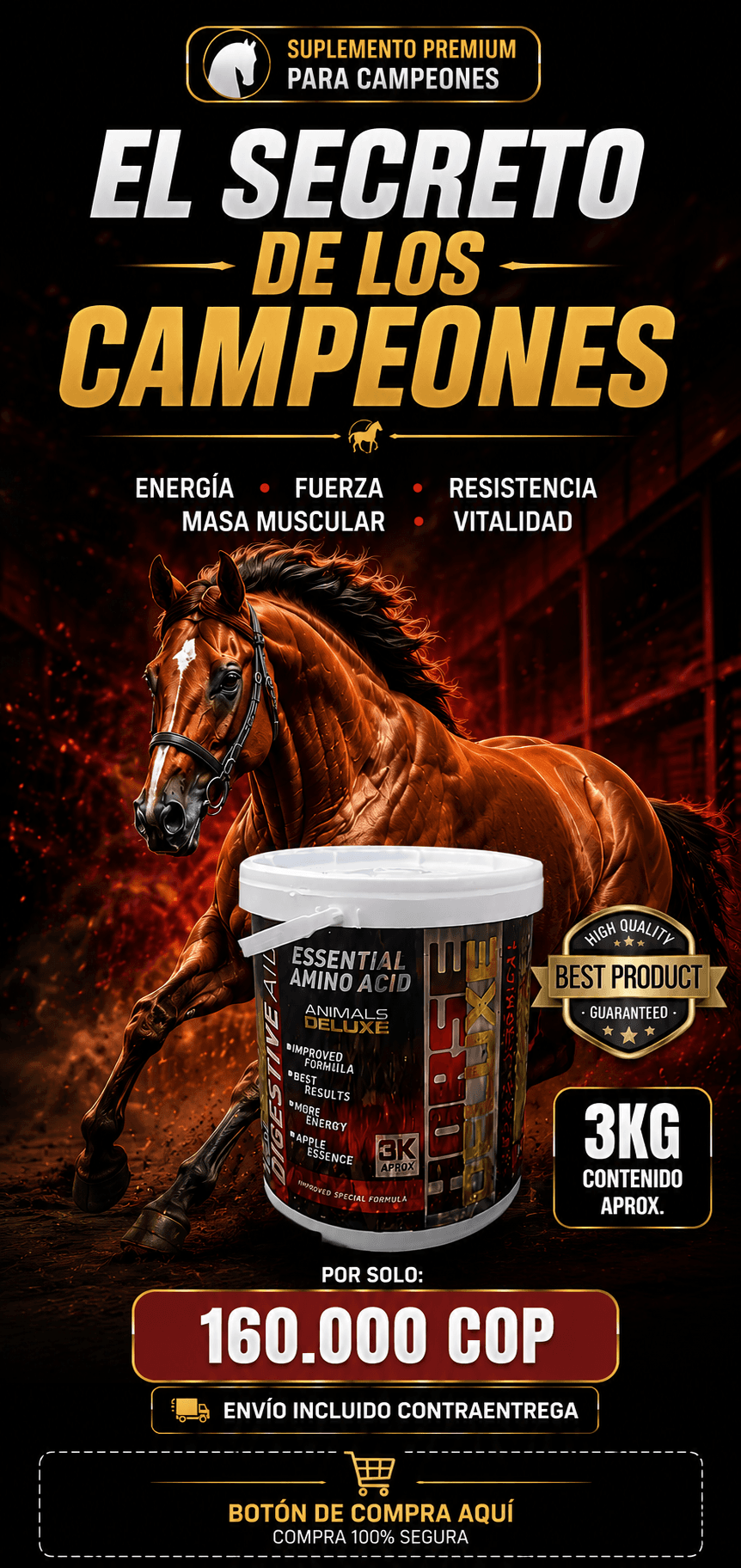 Horse Deluxe — Protein Lysine