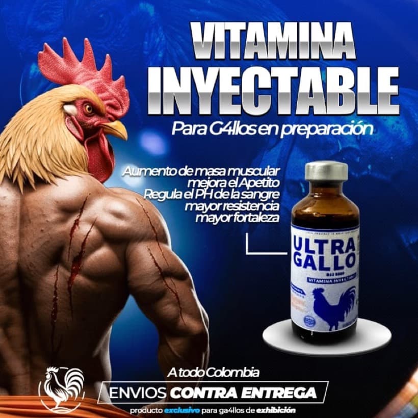 Ultra Gallo (Vitamina Inyectable)
